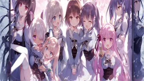 Synthesis Girls Animated Wallpaper – Free Live Wallpaper
