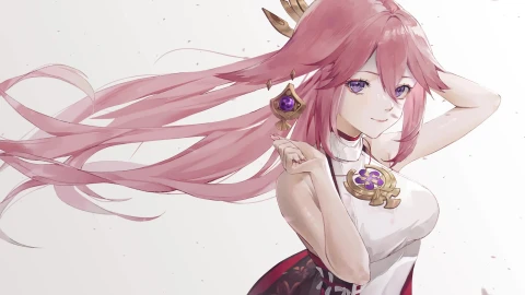 Genshin Impact Yae Miko Cybust 3 PC – Free Live Wallpaper