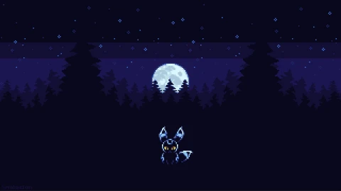 Pokemon Shiny Forest Umbreon Live Wallpaper - Kostenloses Live Wallpaper