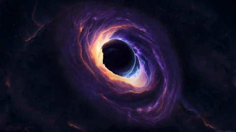 Sci Fi Black Hole Live Wallpaper animated wallpaper preview