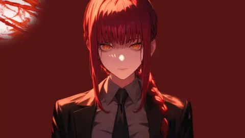Intense Makima Live Wallpaper animated wallpaper preview