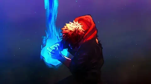Yuji Itadori: Blue Flame