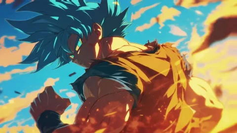 Goku Power Live Wallpaper animated wallpaper preview