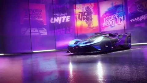 Neon Race Car Live Wallpaper animated wallpaper preview