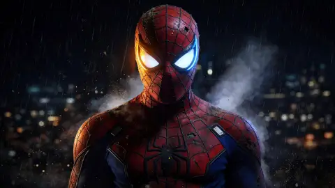 Spider-Man Rain Live Wallpaper - Free Live Wallpaper