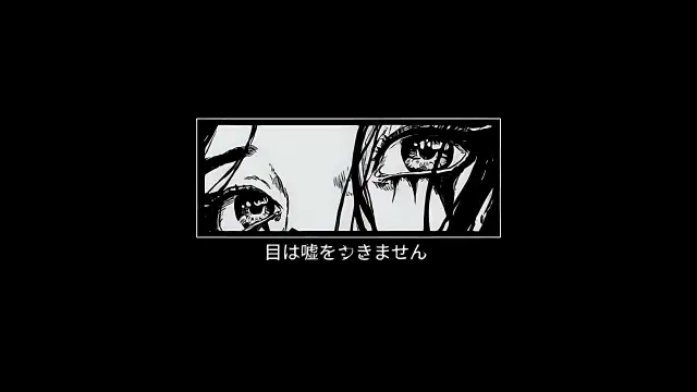 Monochrome Eyes Never Lie Live Wallpaper - Free Live Wallpaper