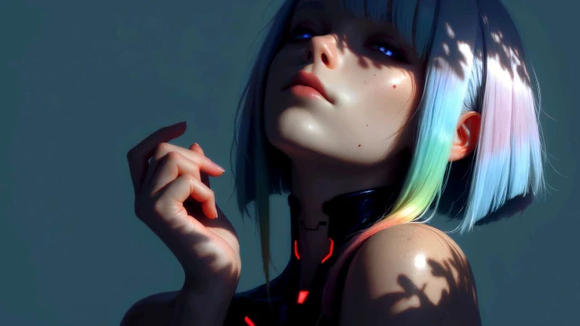 Download Lucy Cyberpunk Beauty Live Wallpaper live wallpaper video in 4K
