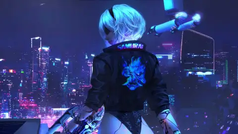 Cyberpunk: 2B Samurai