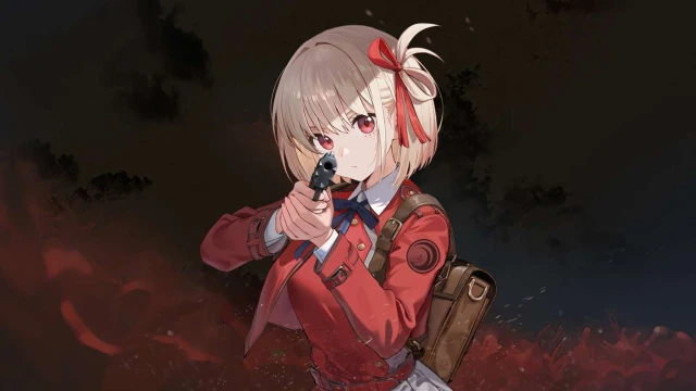 Download NIKKE Red Combat Girl Live Wallpaper live wallpaper video in 4K