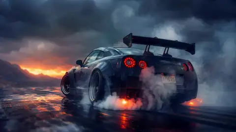 Nissan GT-R Drift