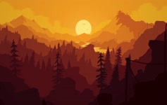 Firewatch Animated Wallpaper
