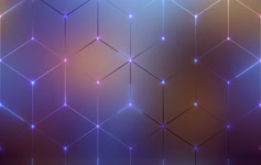 Hex Grid Lines Animated 4K Wallpaper