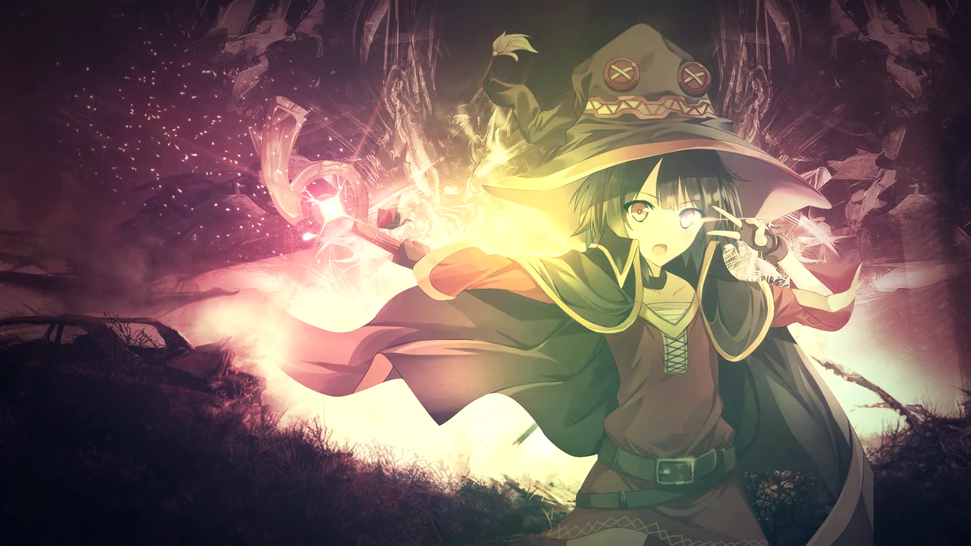 Download Megumin 60fps 1080p Animated HD Wallpaper