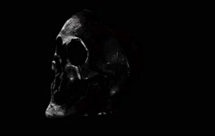 Somber macabre skull of terror Live Wallpaper 6