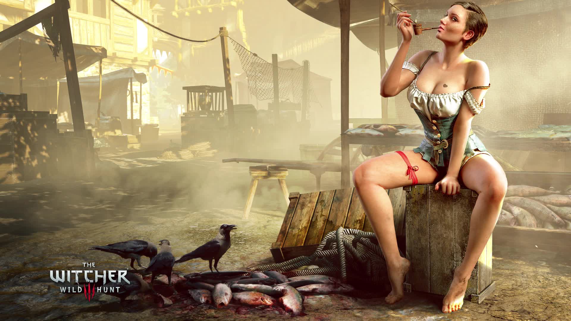 Download The Witcher Hot Girl Wallpaper