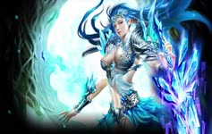 Dragon Awaken Game Frost Queen HD Live Wallpaper