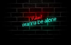 I Dont Wanna Be Alone Live Wallpaper
