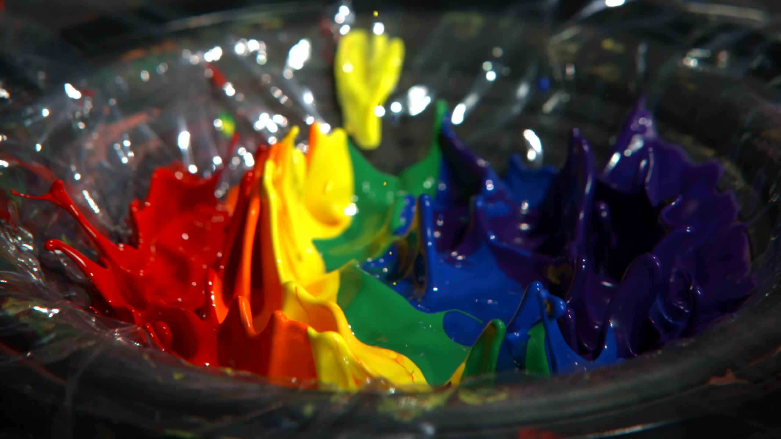 Download Rainbow Paint Live Wallpaper Free