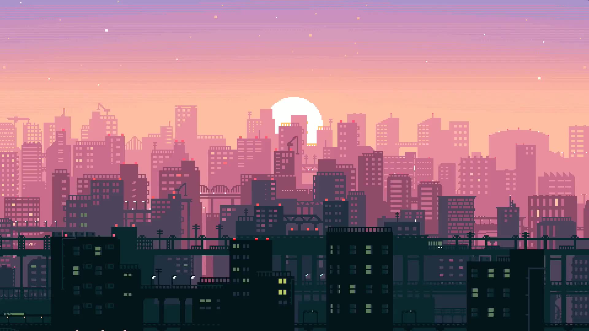 Download Pixel City Live Wallpaper
