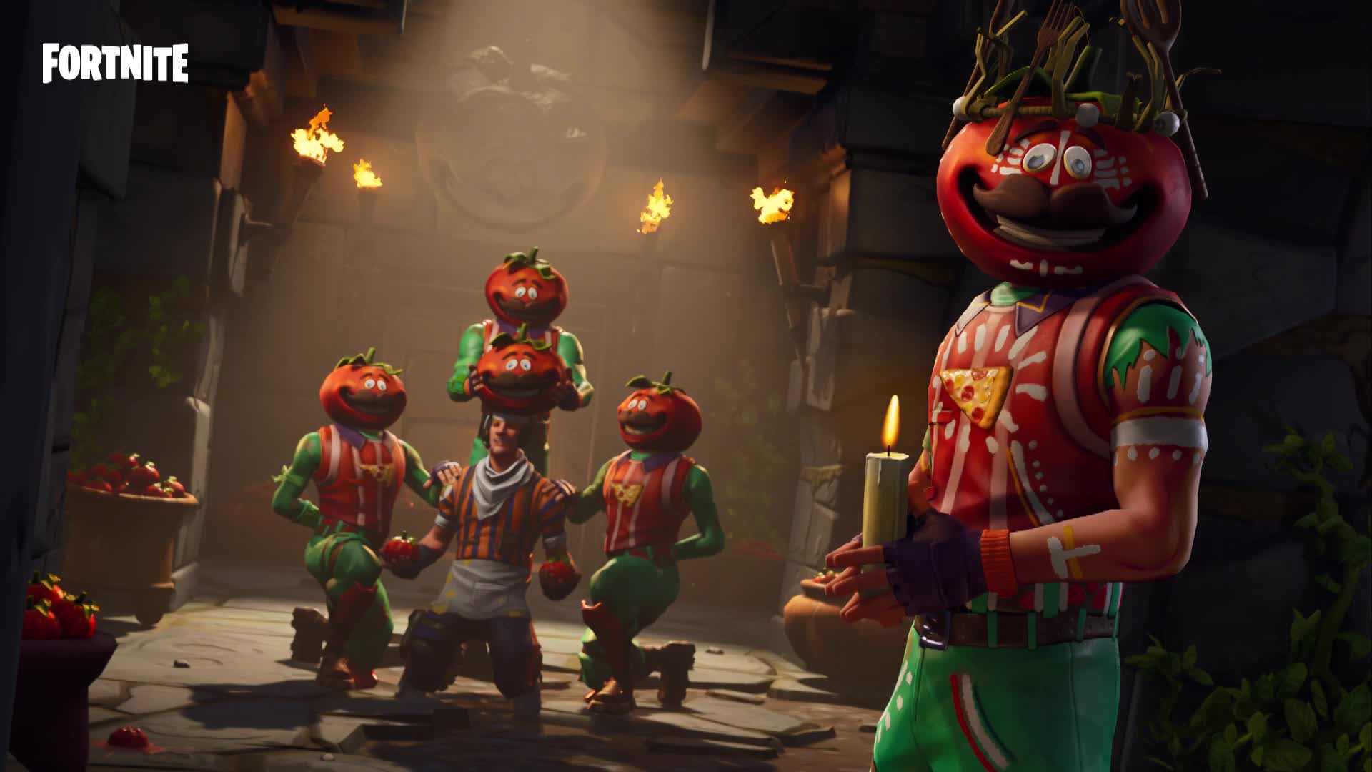 Download Fortnite Tomato Game Live Wallpaper