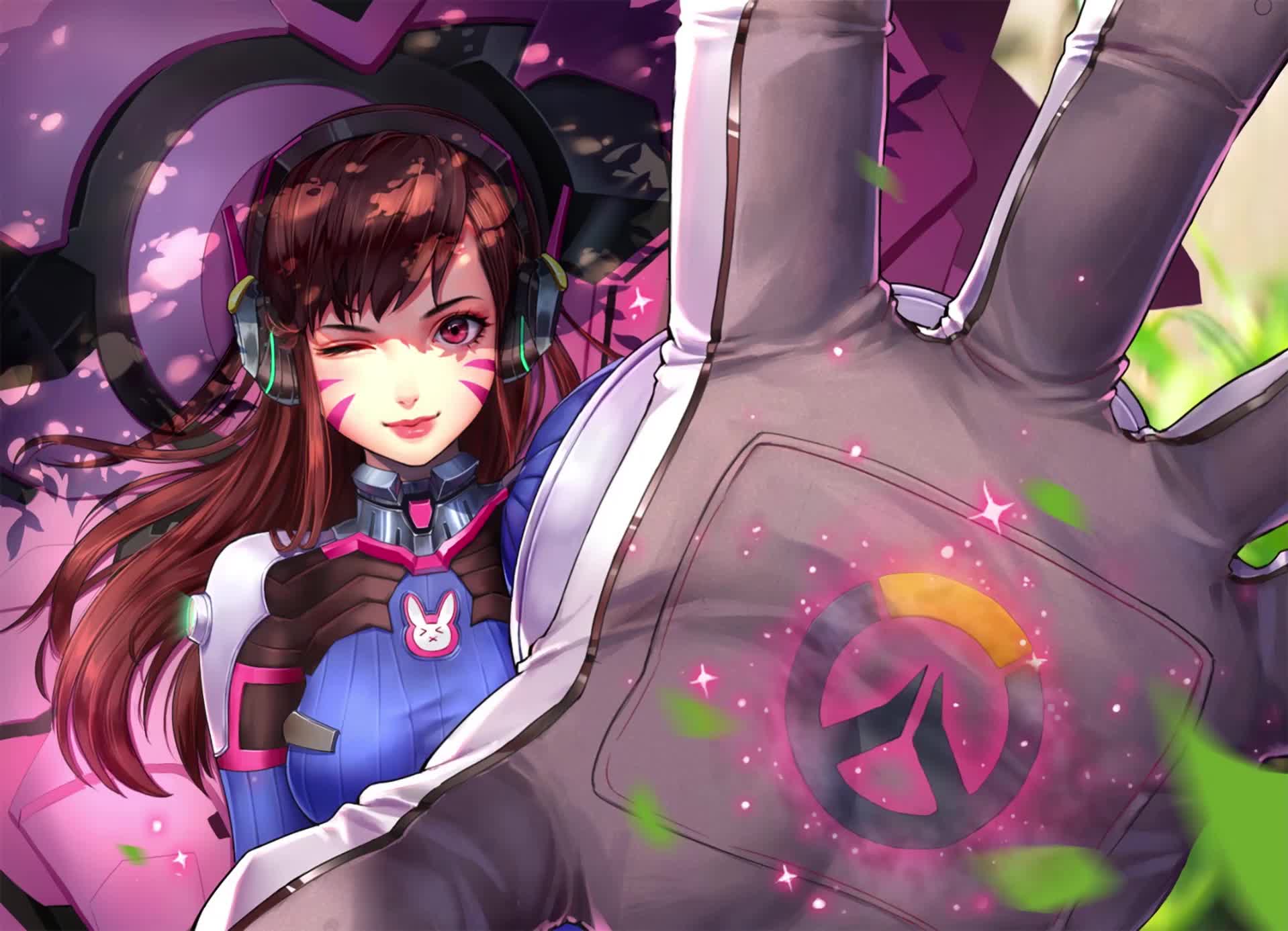 Download Overwatch Dva Magic Live Wallpaper