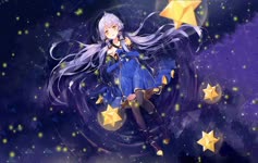 Stardust Anime Girl Live Wallpaper