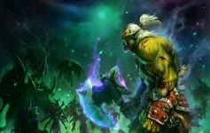 World of Warcraft Warrior Orc Live Wallpaper