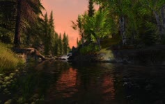The Elder Scrolls Skyrim River To Riverwood Live Wallpaper