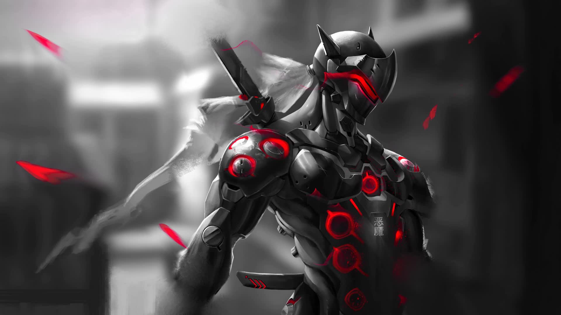 Download Dark  Genji  Live  Desktop  Wallpaper