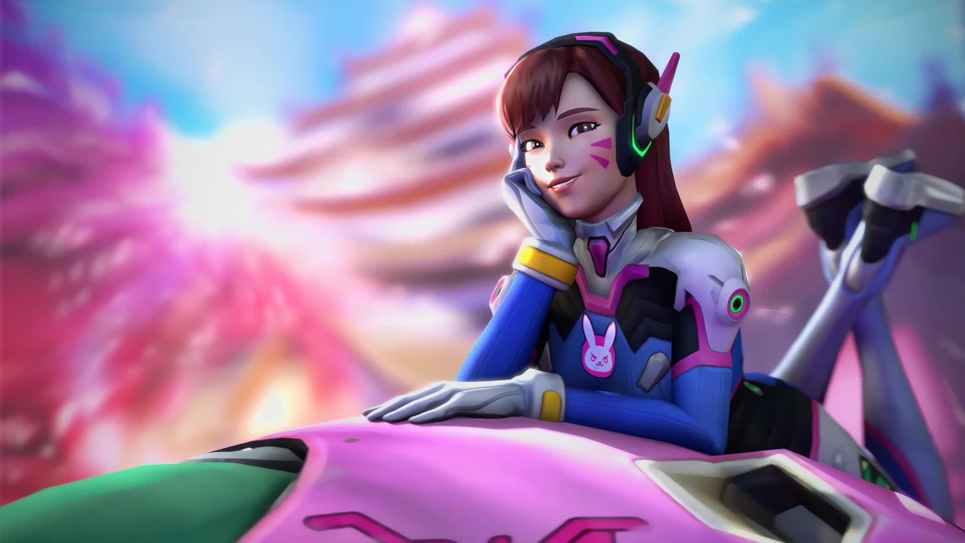 Download Dva  Overwatch  Game  Live  Desktop  Wallpaper