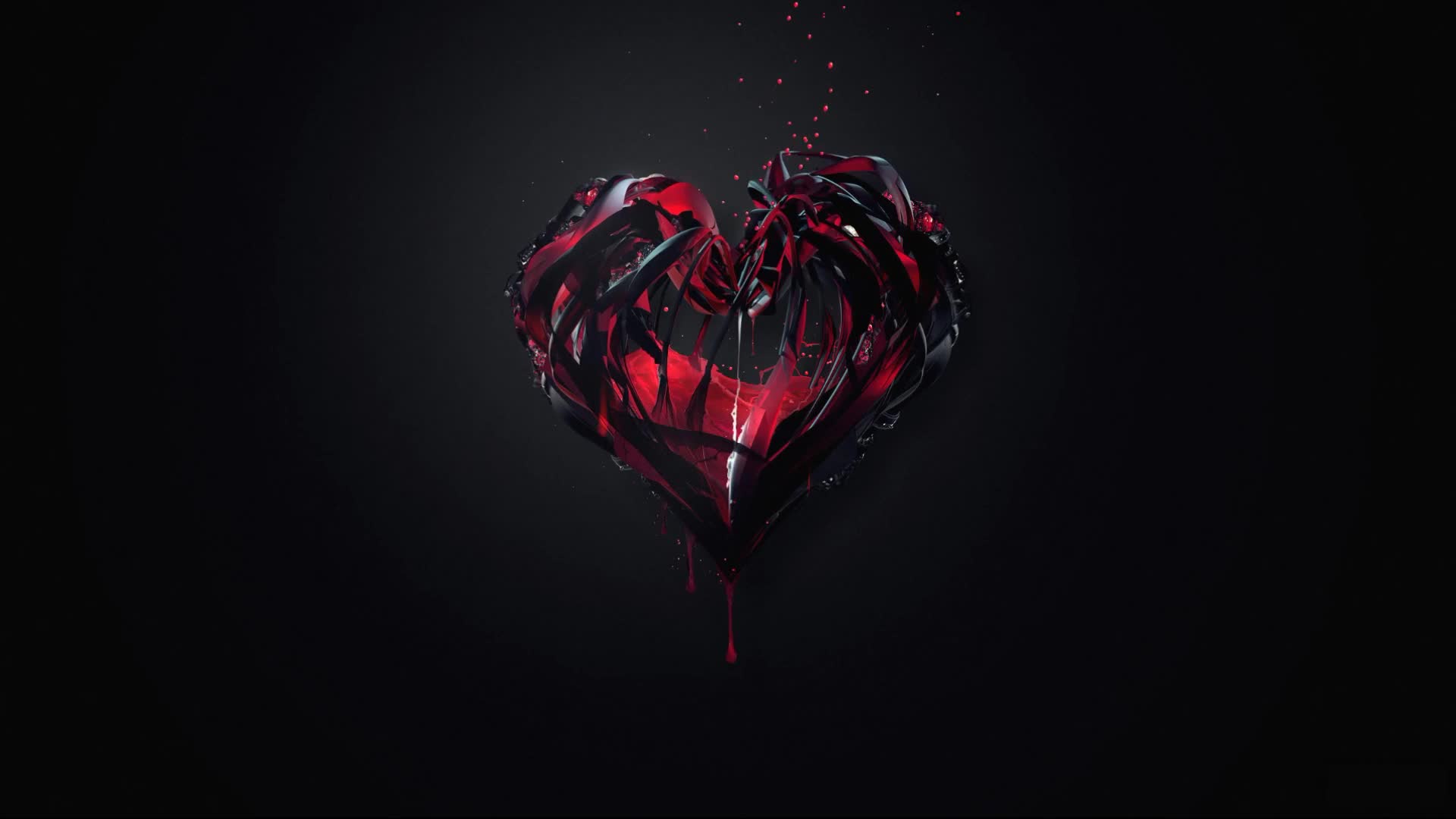 Download Black  Heart  Abstract  Artwork  Live  Wallpaper