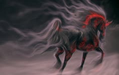 Fantasy  Evil  Unicorn  Live  Wallpaper