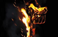 Ghost  Rider  Torture  Flame  Chain  Live  Wallpaper