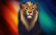 Wavy Lion Free Live Wallpaper