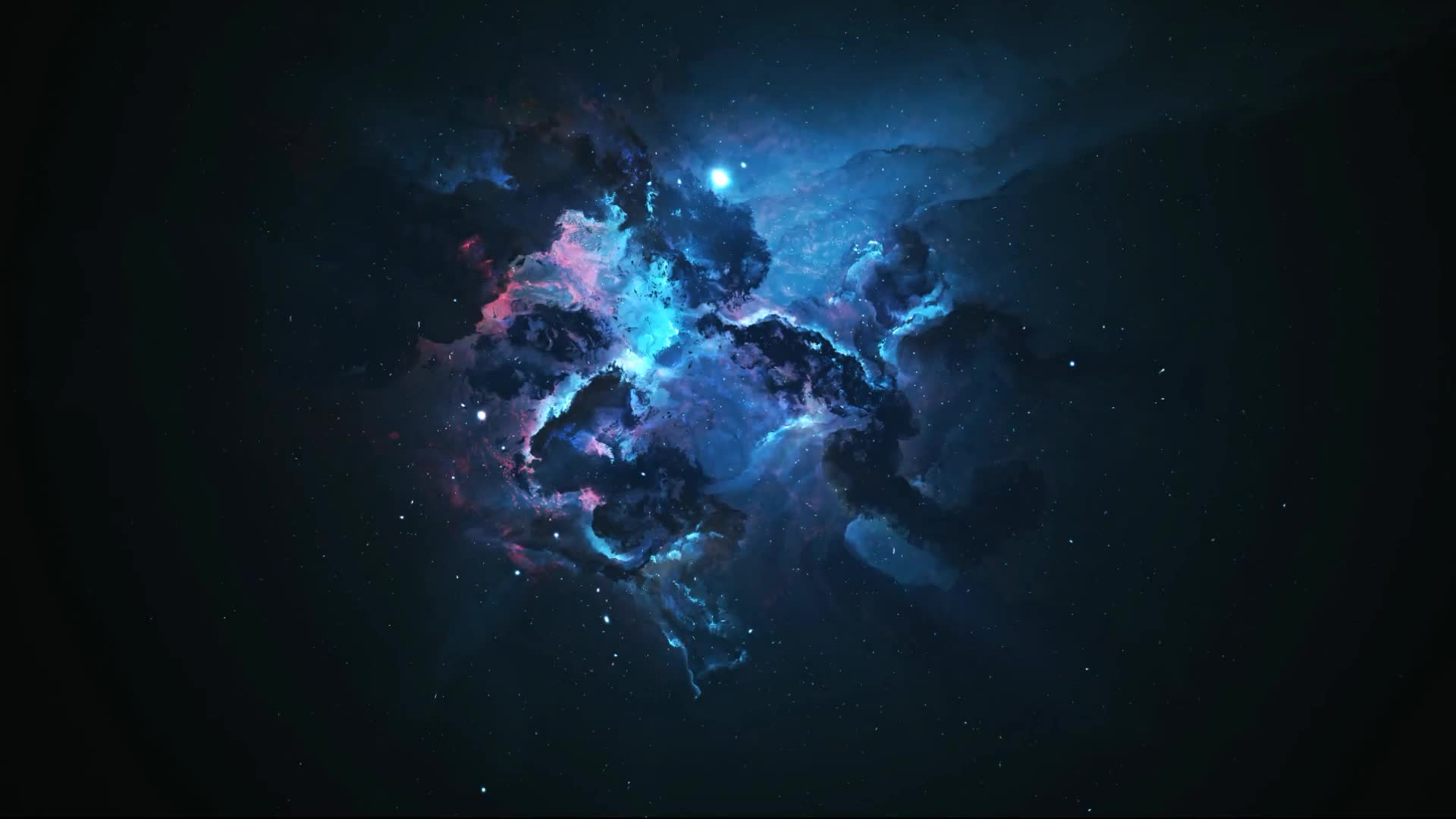 Download Dark Blue Galaxy Hd Live Wallpaper