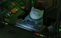 Bongo Cat In Space Funny Live Wallpaper
