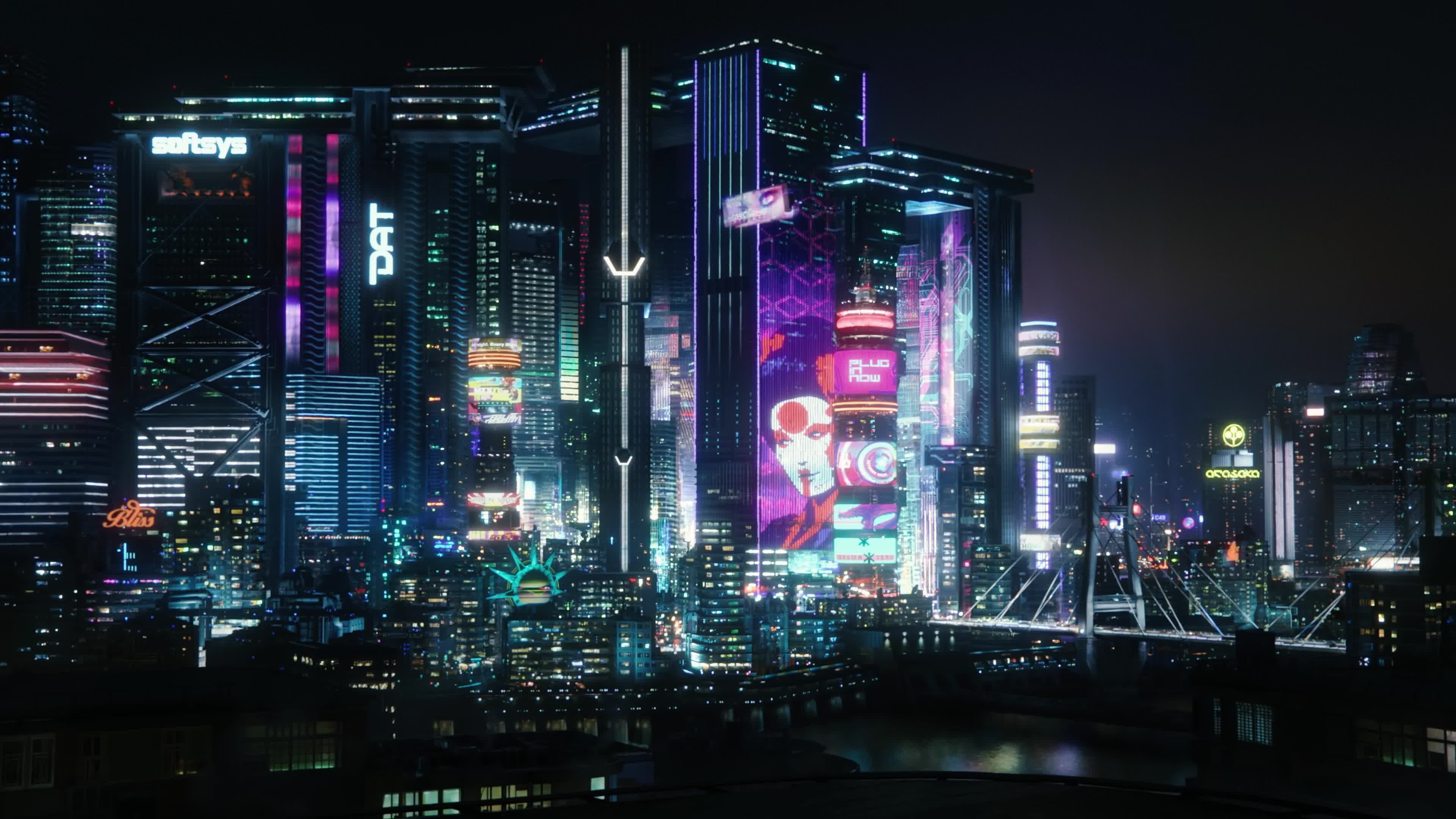 Download Cyberpunk 2077 Game 4K Animated Desktop