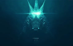Godzilla Underwater 4K Animated Wallpaper