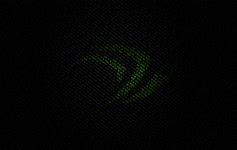 Nvidia Green Logo in Black HD Live Wallpaper