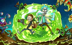 Rick and Morty Portal Madness Live Wallpaper