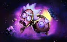Rick and Morty Heads Will Roll Live Wallpaper