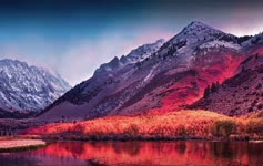 MacOS Desktop Mountains HD Live Wallpaper