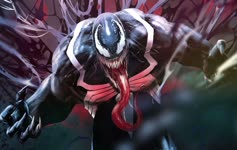 Marvel Comics Hungry Venom Live Wallpaper HD