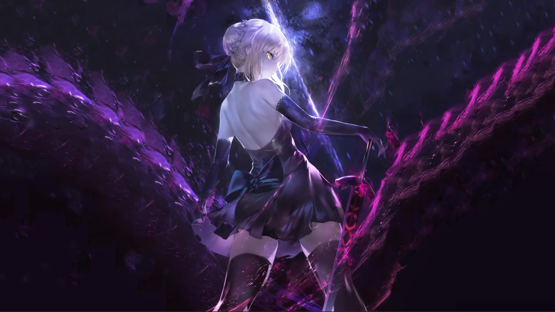 Download Saber Alter Fate Stay Night Anime Live Wallpaper