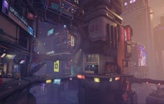 Cyberpunk City At Nigh Live Wallpaper