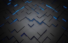 Animated Squares Blue Live Wallpaper
