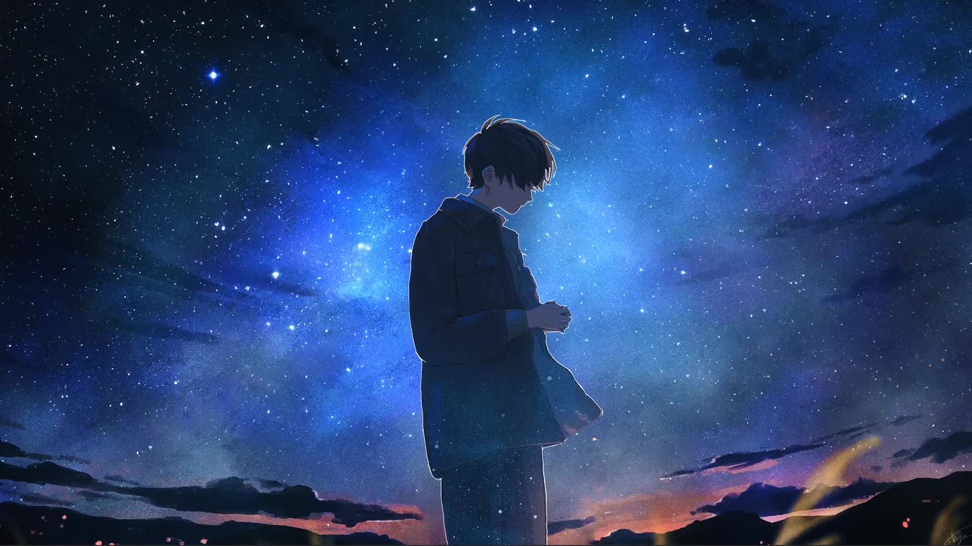 Download Anime Whishing Boy Live Wallpaper