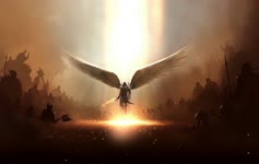 Archangel Dark Army Battle 4k Live Wallpaper