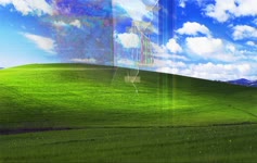Cracked Monitor Win Xp Live Wallpaper
