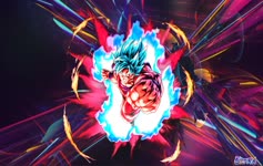Ssjb Kaioken Goku Dragon Ball Legends Animated Desktop